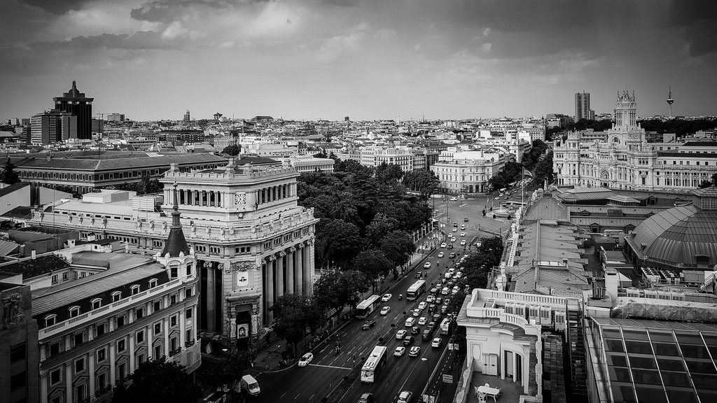 История мадрида. Испания Мадрид. Мадрид 20 век. Мадрид 19 век. Испания Мадрид улицы 19 век.